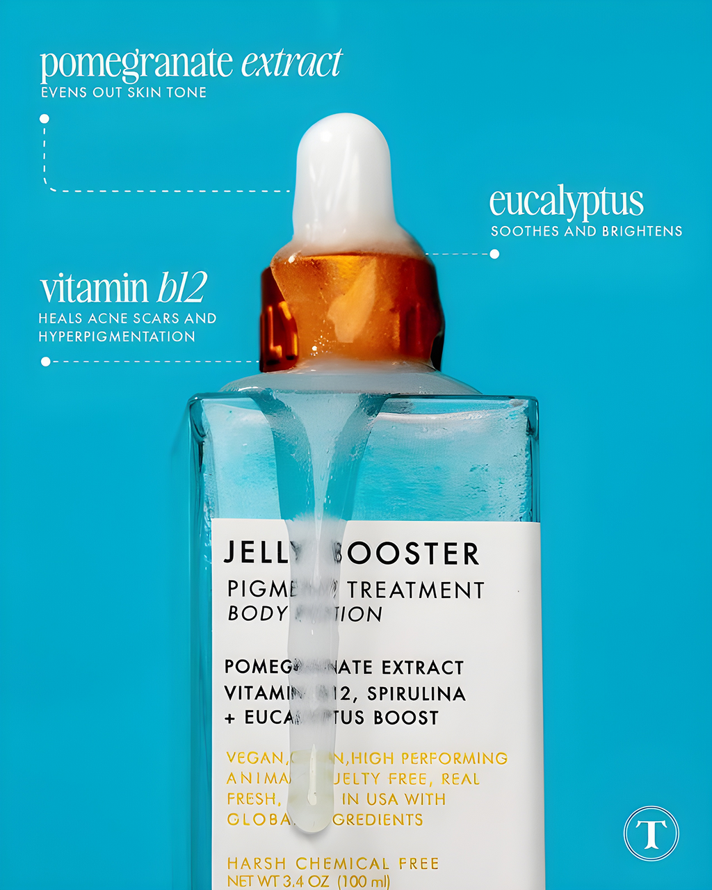 Viral Poción Corporal Viral Jelly Booster para Pigmentación